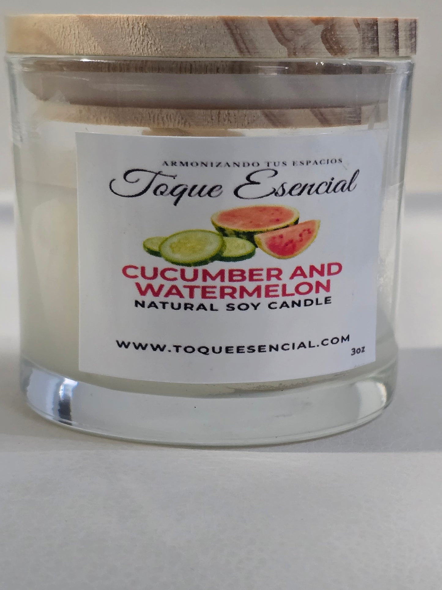 Vela de Cucumber And Watermelon