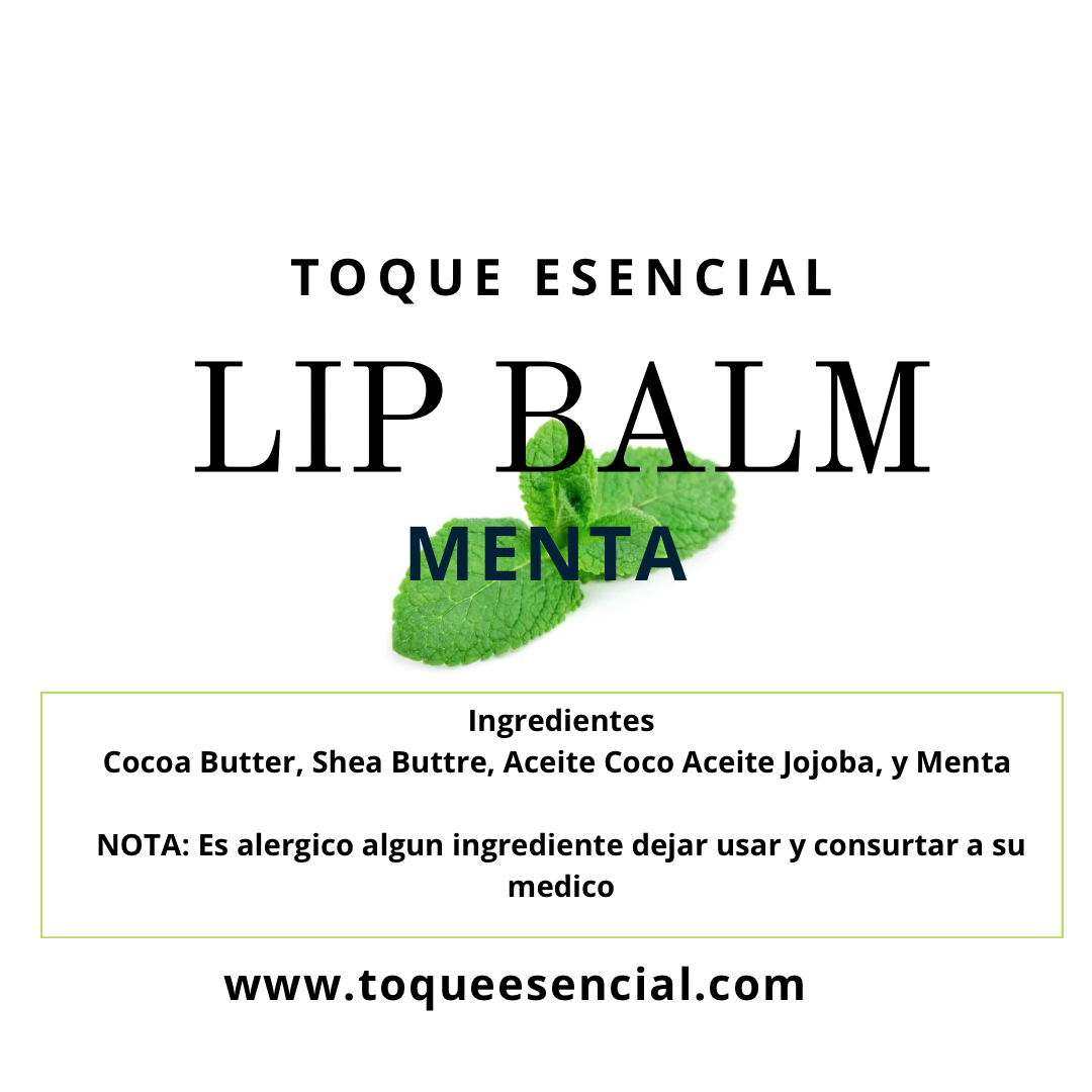 LIP Balm Menta