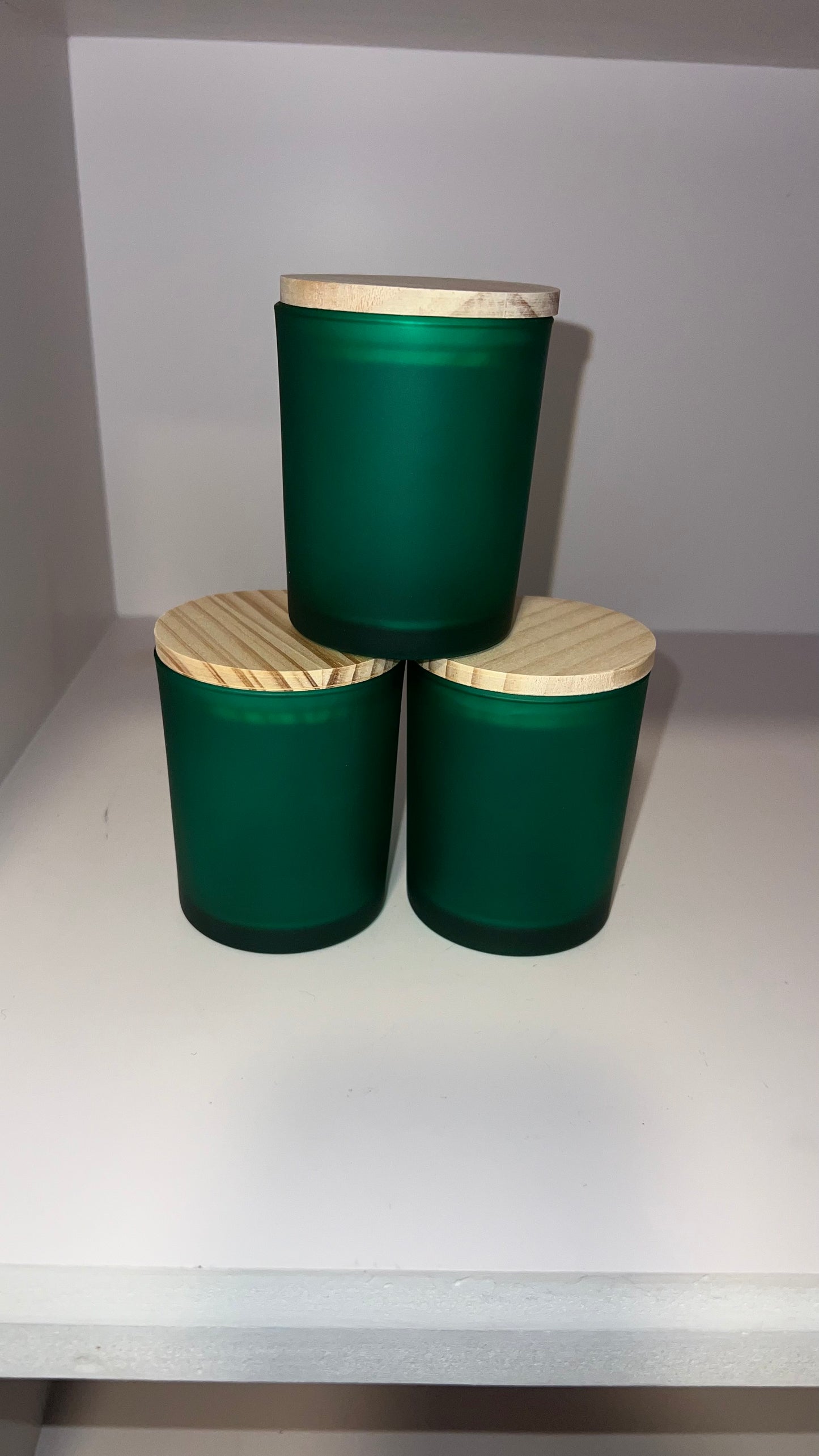 Frascos de 8oz Verde