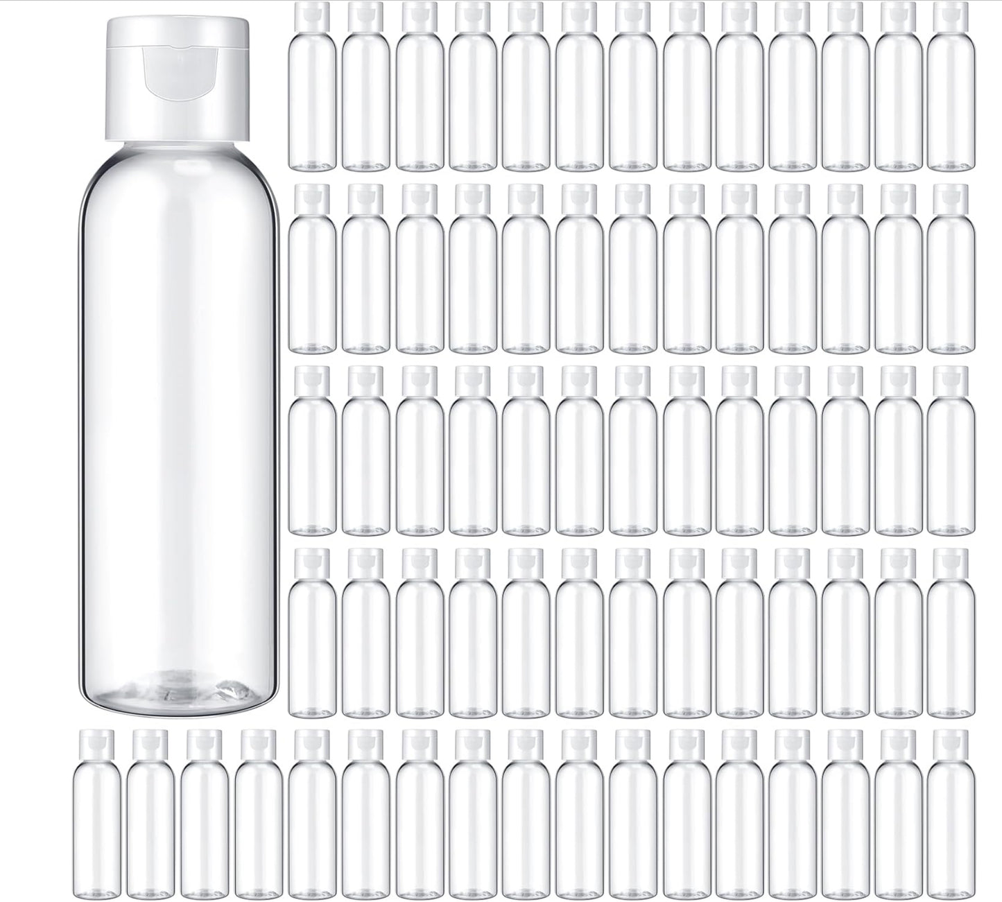 Botella Plástica Cilíndrica 2 oz