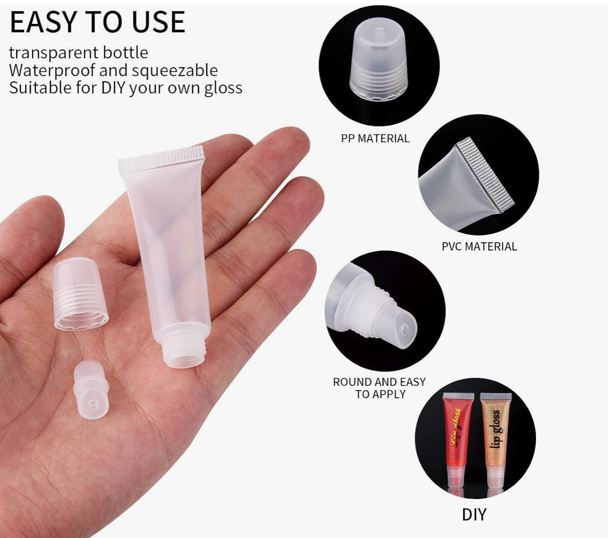 Envase de Lip Gloss 8ml