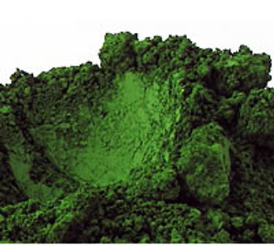Matte Woodland Green Mica Powder