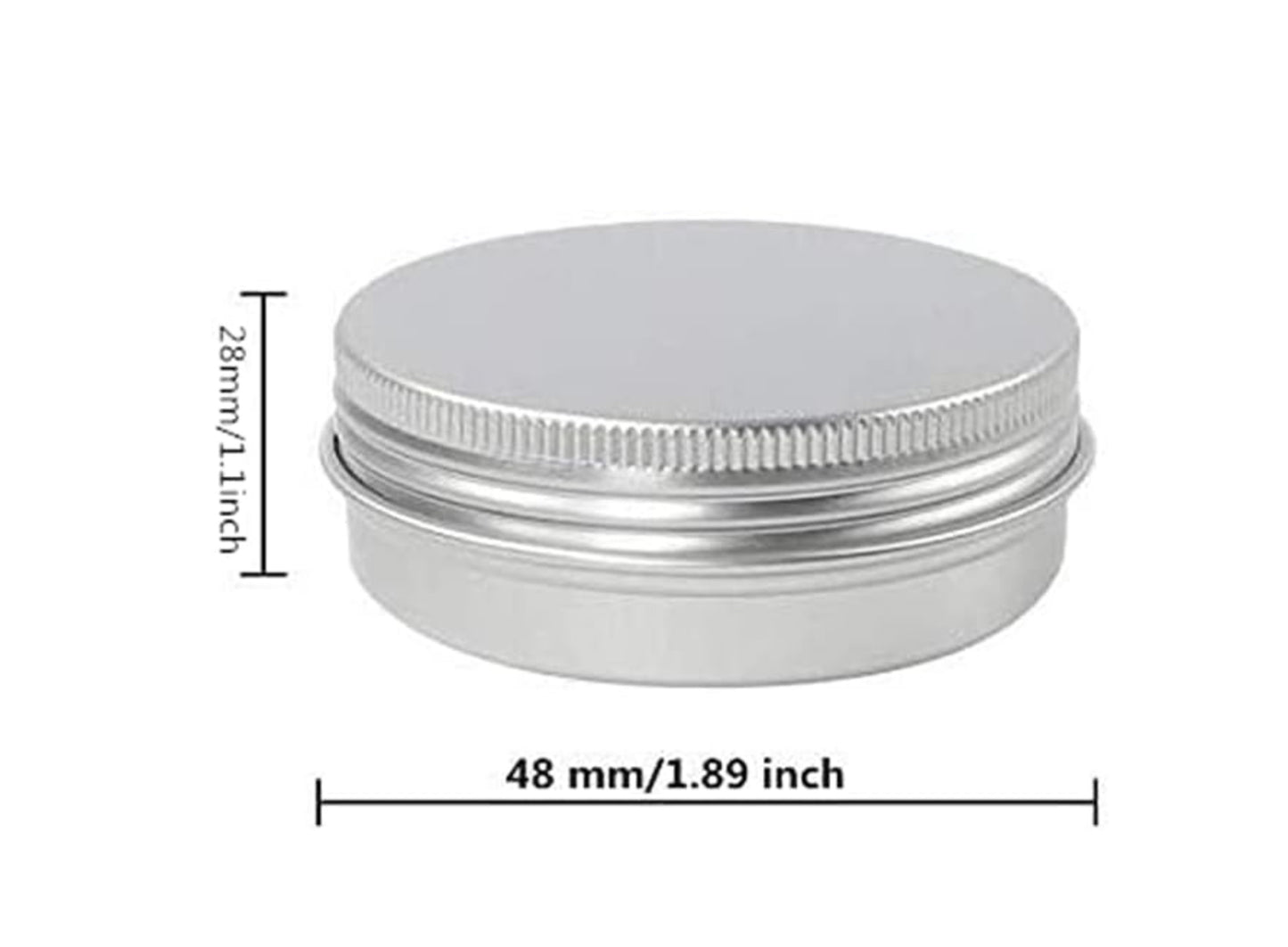 Envace de Aluminio de 1 oz