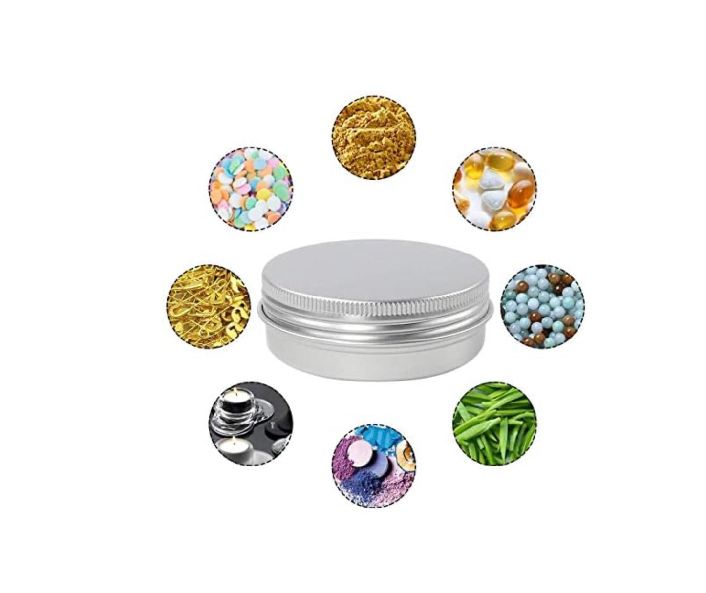 Envace de Aluminio de 1 oz