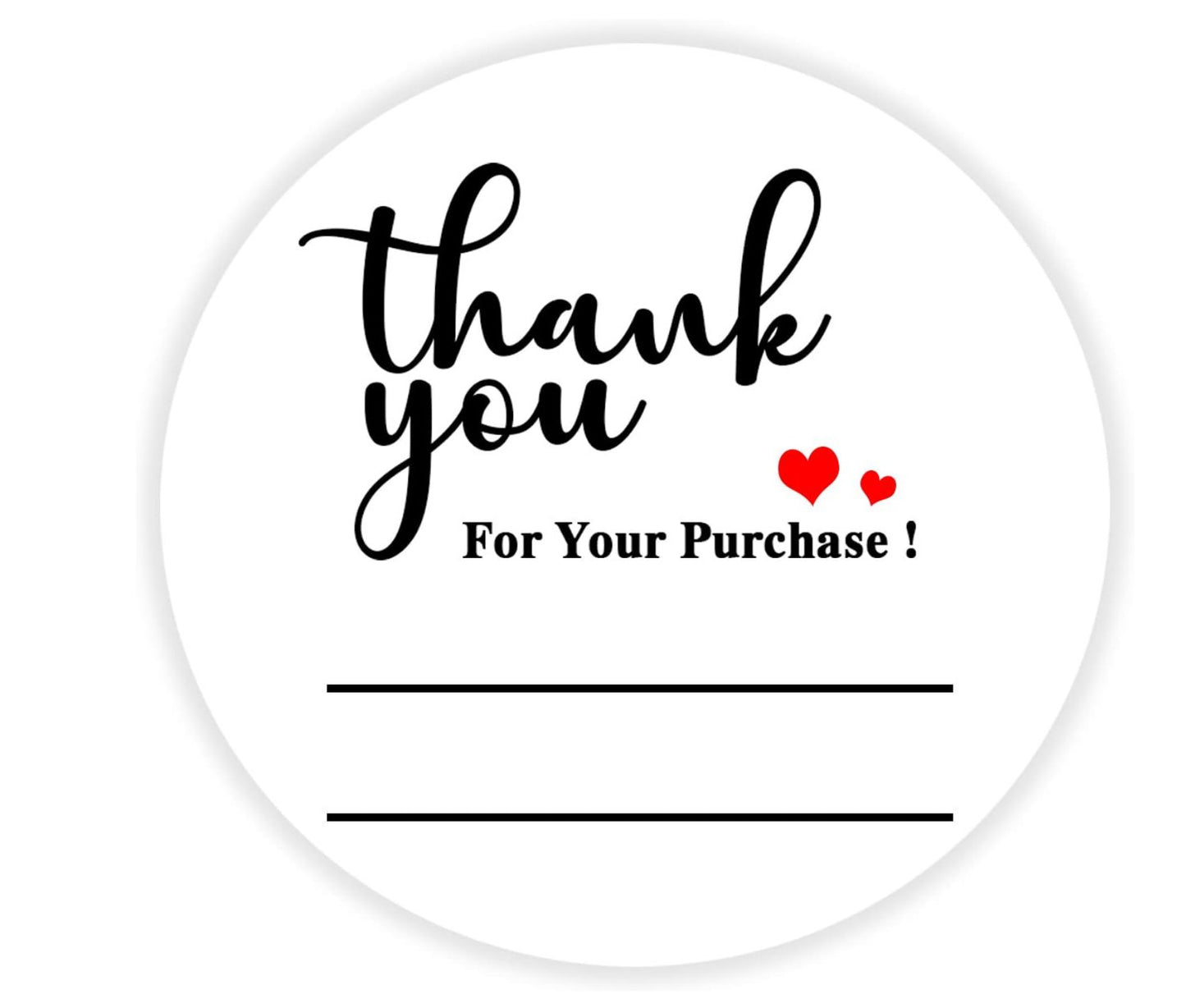 STICKER (THANK YOU DE 2”)
