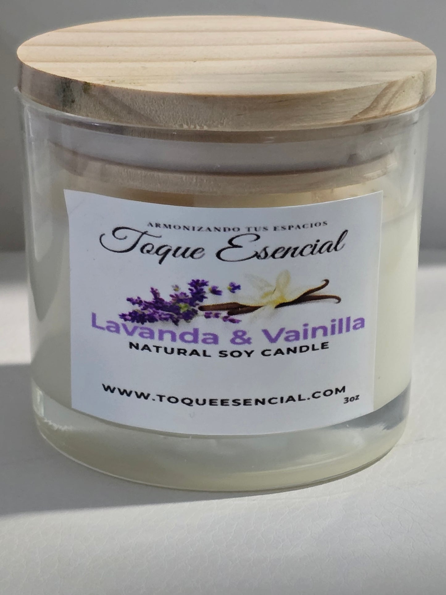 Vela de Lavanda & Vainilla
