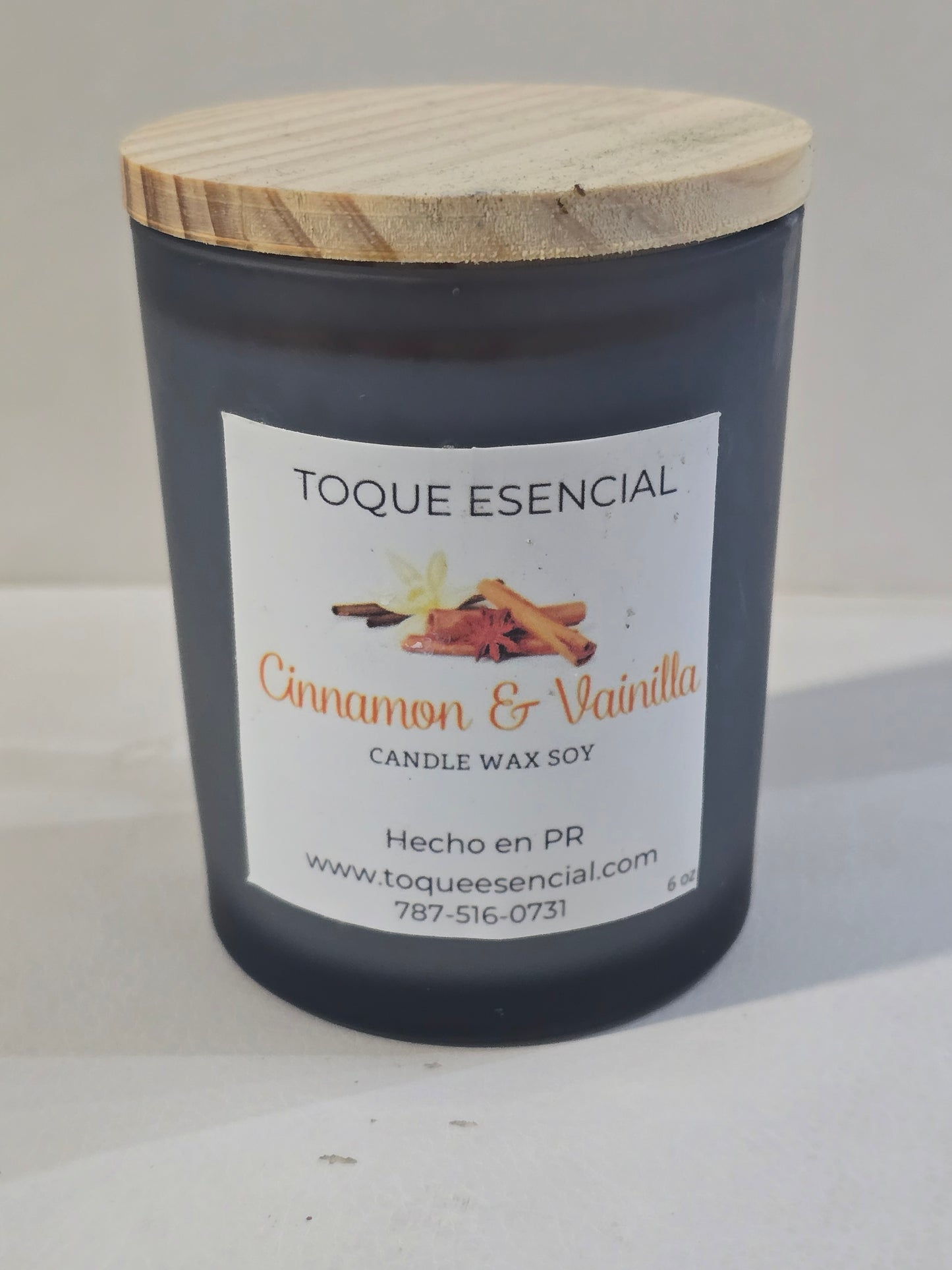 Vela de Cinnamon Vanilla