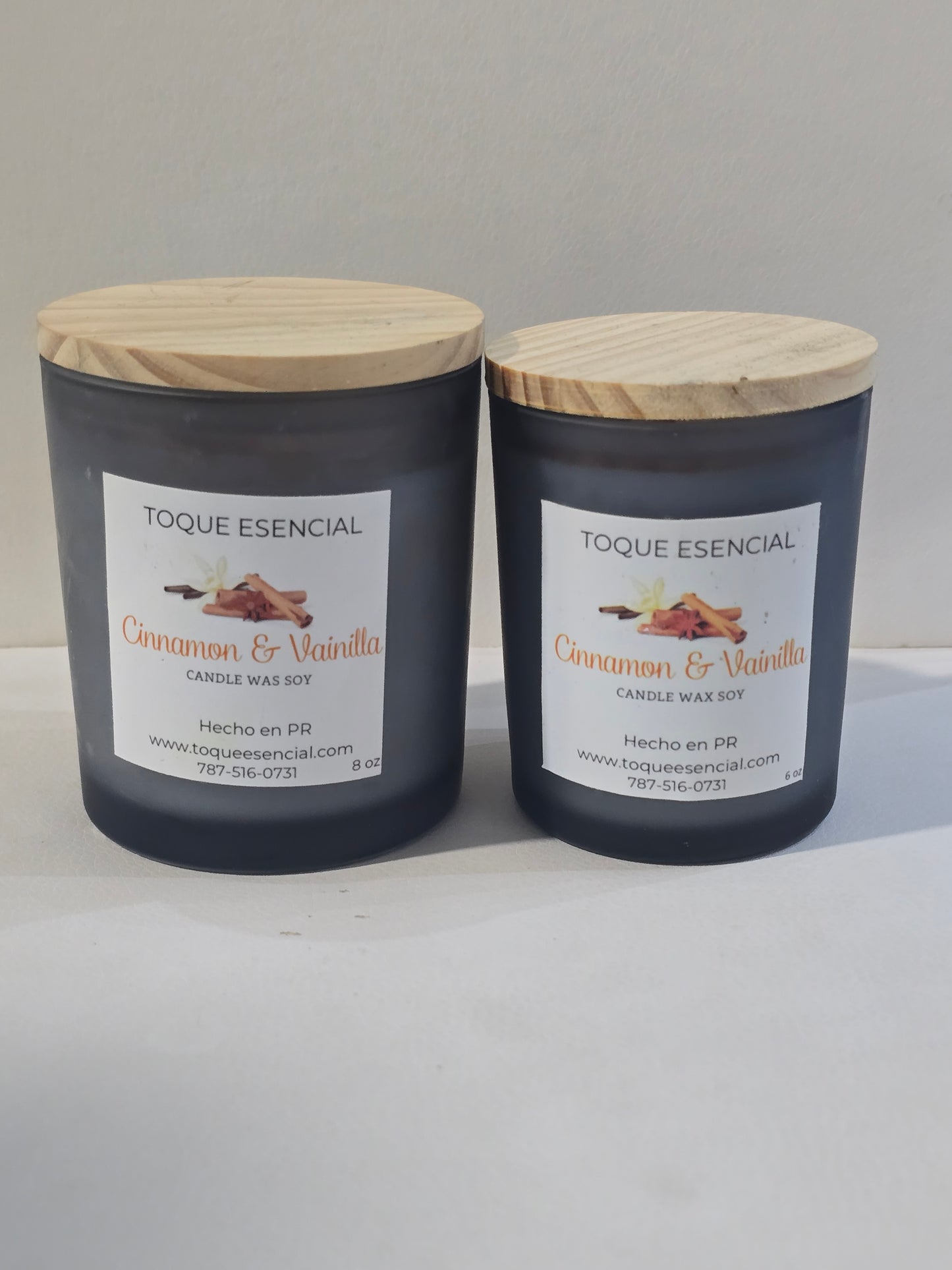 Vela de Cinnamon Vanilla