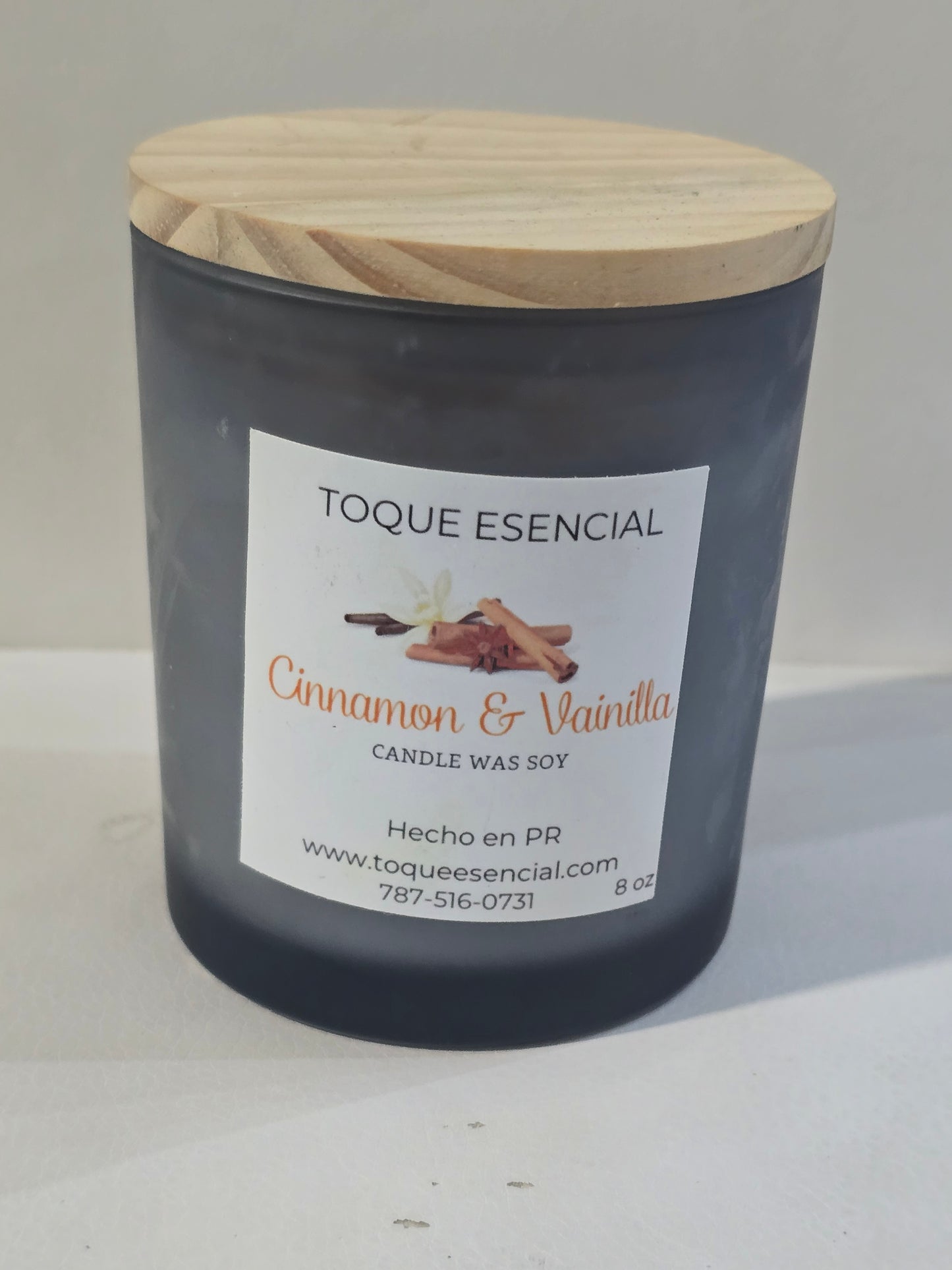 Vela de Cinnamon Vanilla