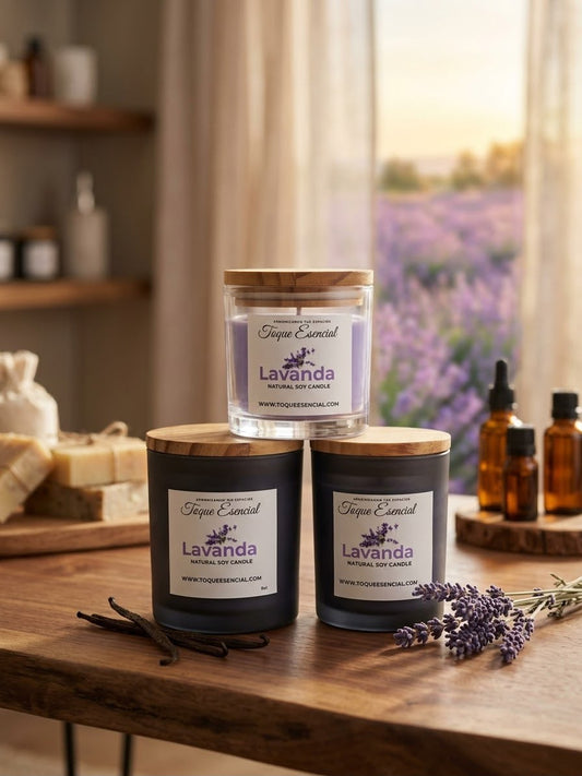 Vela de Lavanda