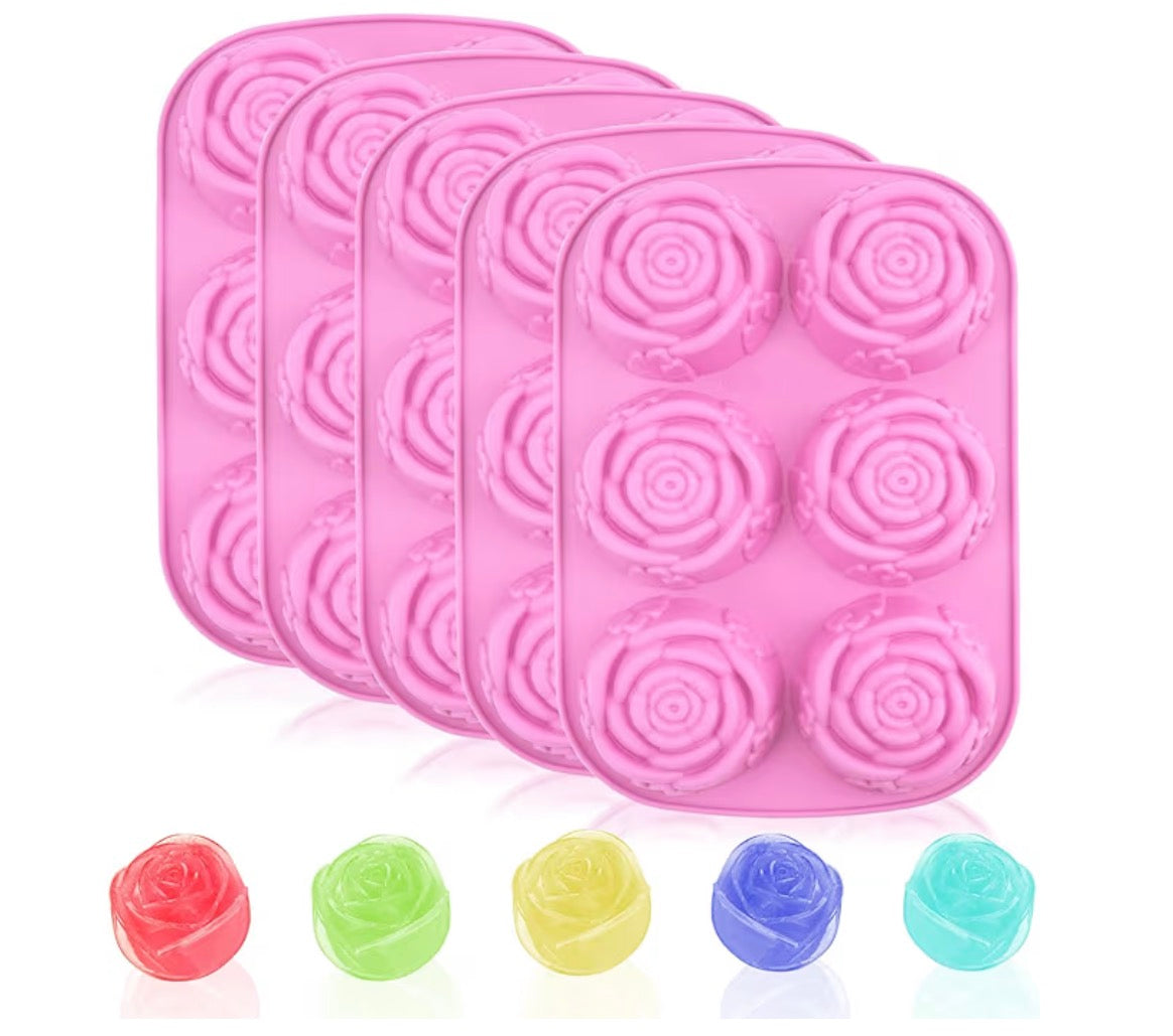 Molde de silicone Rosa