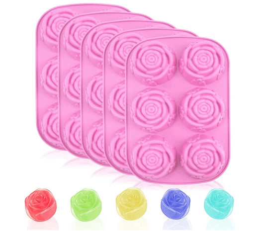 Molde de silicone Rosa